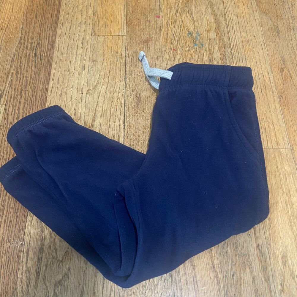 Carter's Toddler Boy 3T Navy Blue Fleece Jogger Pant Sweatpant
